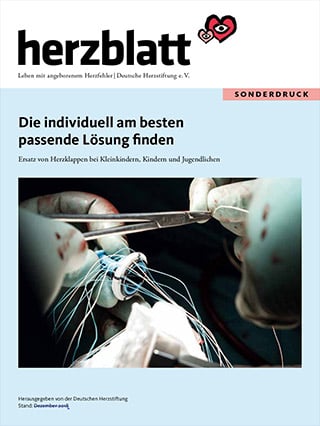 Titelbild Herzklappenersatz bei Kindern