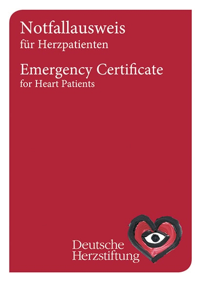 Titelbild Notfallausweis