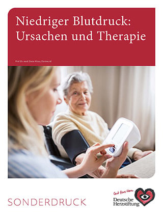 Titelbild Niedriger Blutdruck: Ursachen und Therapie