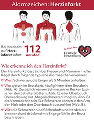 Titelbild Alarmzeichen: Herzinfarkt