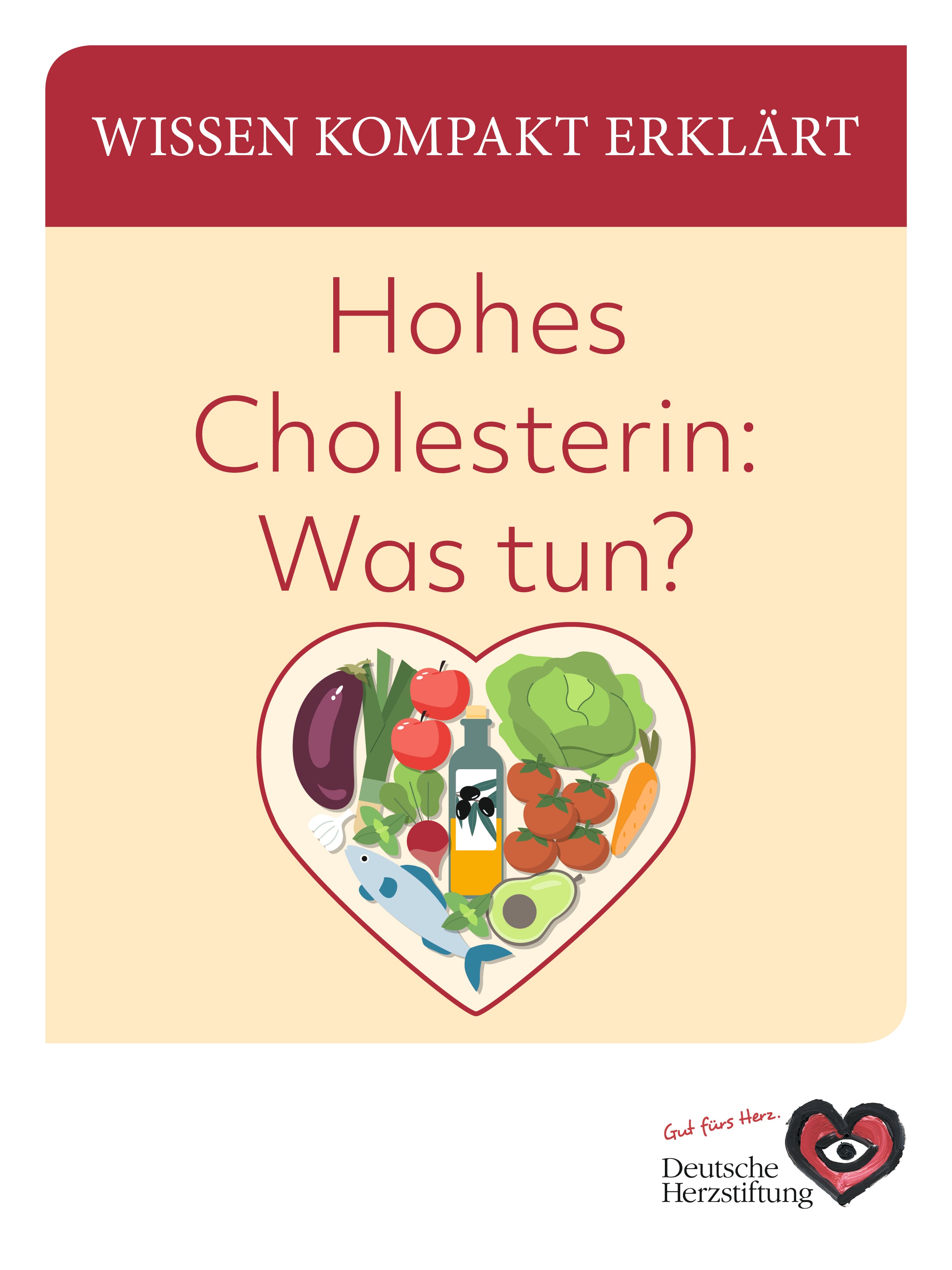 Titelbild Hohes Cholesterin: Was tun?