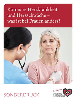 Titelbild Koronare Herzkrankheit und Herzschwäche - was ist bei Frauen anders?
