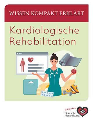 Titelbild der Broschüre: Kardiologische Rehabilitation 