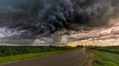 Bild von einer Gewitterwolke