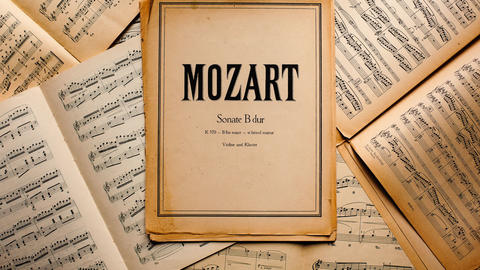Noten von Mozart