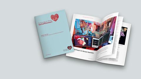 Collage der Herzwochen Broschüre 2022