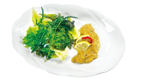 Bild der Auberginencreme aus dem Kochbuch "Mediterrane Küche" der Herzstiftung