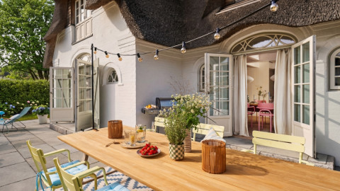 Garten vom Traumhaus auf Amrum 