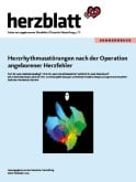 Titelbild des Sonderdrucks Herzrythmusstörung nach OP