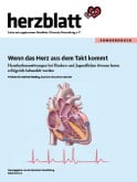 Titelbild des Sonderdrucks Herzrythmusstörung Kinder