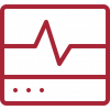 Herzmonitor Abbildung des Herzmonitors